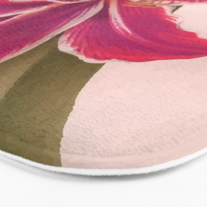 Vintage Floral Bath Mat Gallery Image 3
