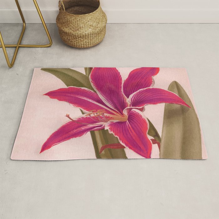 Vintage Floral Rug Gallery Image 1