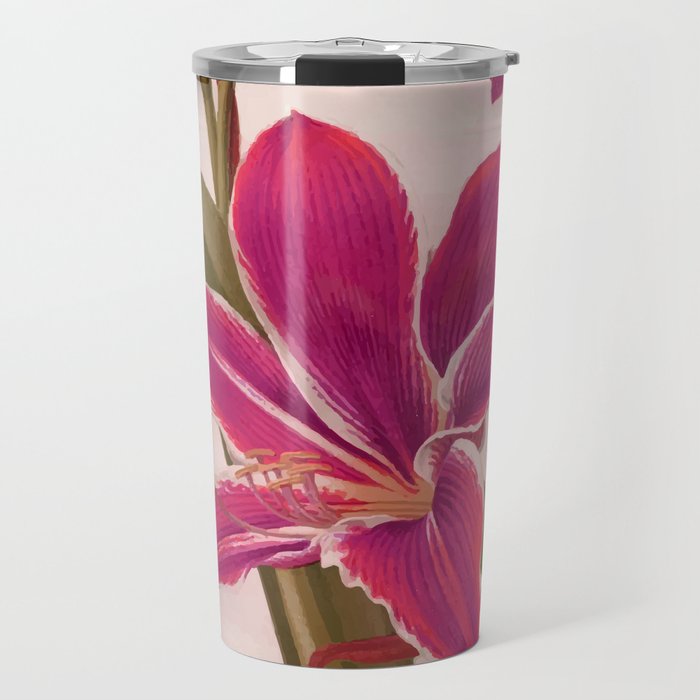 Vintage Floral Travel Mug Gallery Image 1