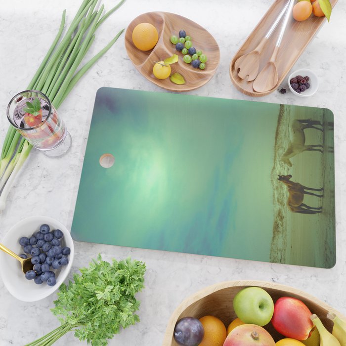 Wild Horses of Cumberland Island Cutting Board Gallery Image 2