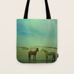 Wild Horses of Cumberland Island Tote Bag Gallery Image 1