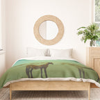 Wild Horses of Cumberland Island Duvet Cover Gallery Image 3