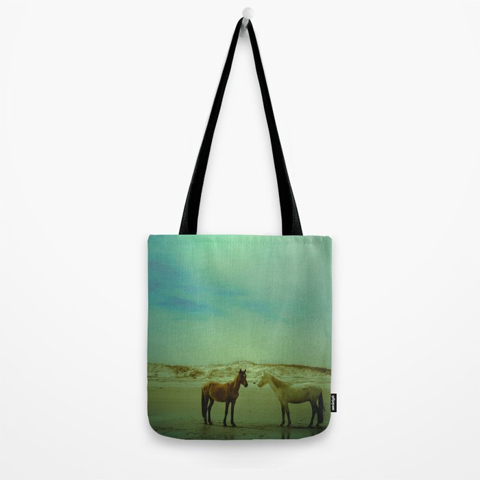 Wild Horses of Cumberland Island Tote Bag Gallery Image 2