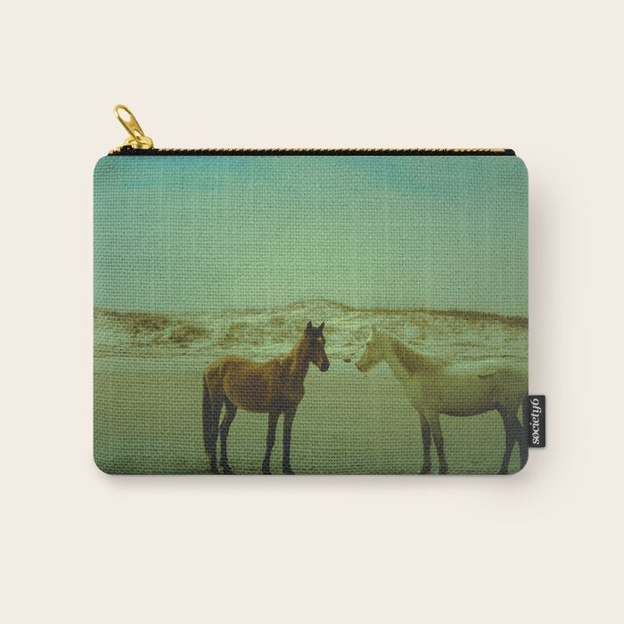 Wild Horses of Cumberland Island Carry All Pouch Gallery Image 1