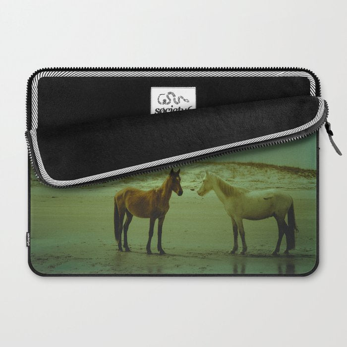 Wild Horses of Cumberland Island Laptop Sleeve Gallery Image 2