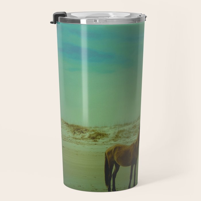 Wild Horses of Cumberland Island Travel Mug Gallery Image 3