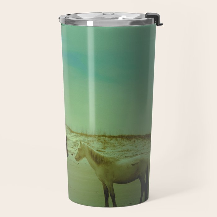 Wild Horses of Cumberland Island Travel Mug Gallery Image 2