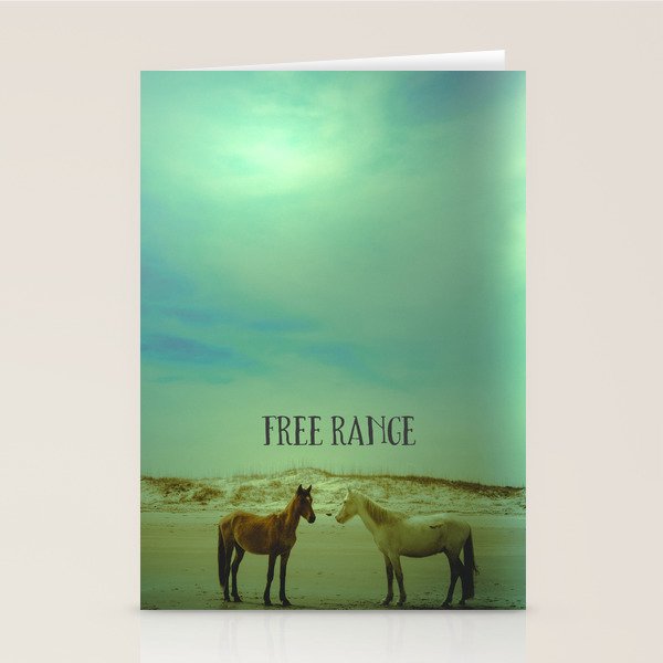 Wild Horses of Cumberland Island Stationery Card Gallery Image 2