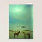 Wild Horses of Cumberland Island Stationery Card Gallery Image 2