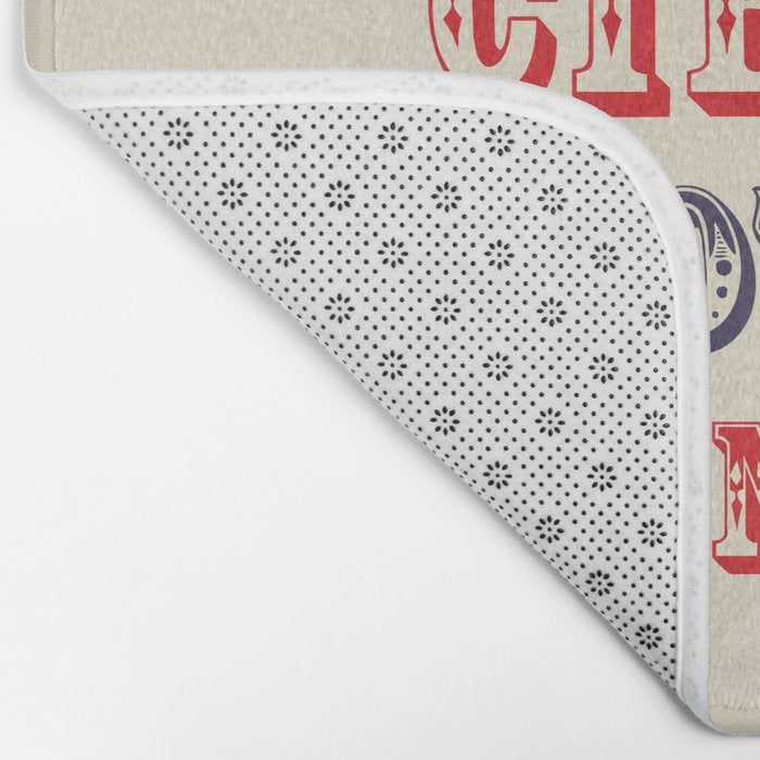NOT MY CIRCUS NOT MY MONKEYS (Color) Bath Mat Gallery Image 2