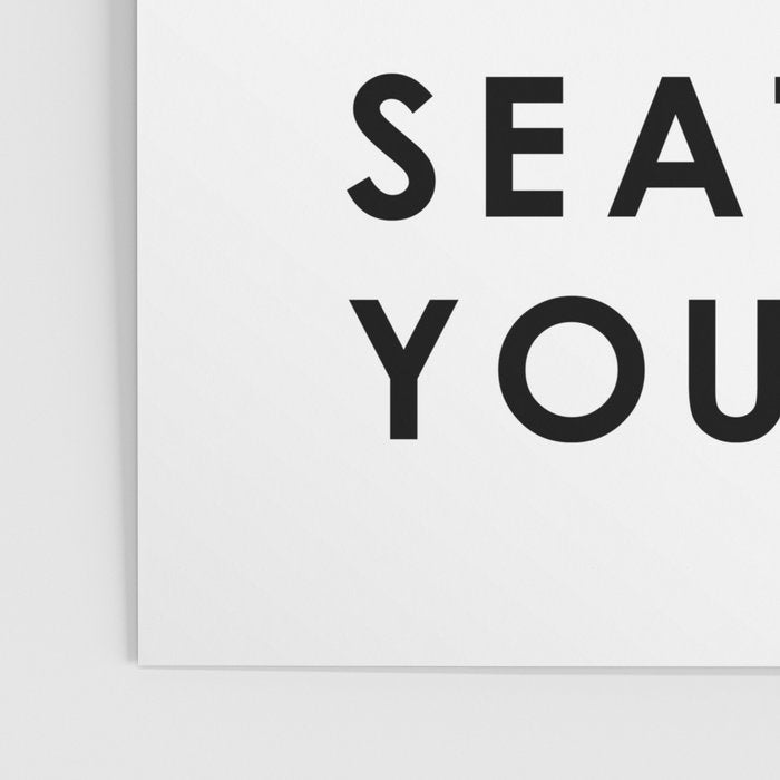 Please Seat Yourself  Poster Gallery Image 3