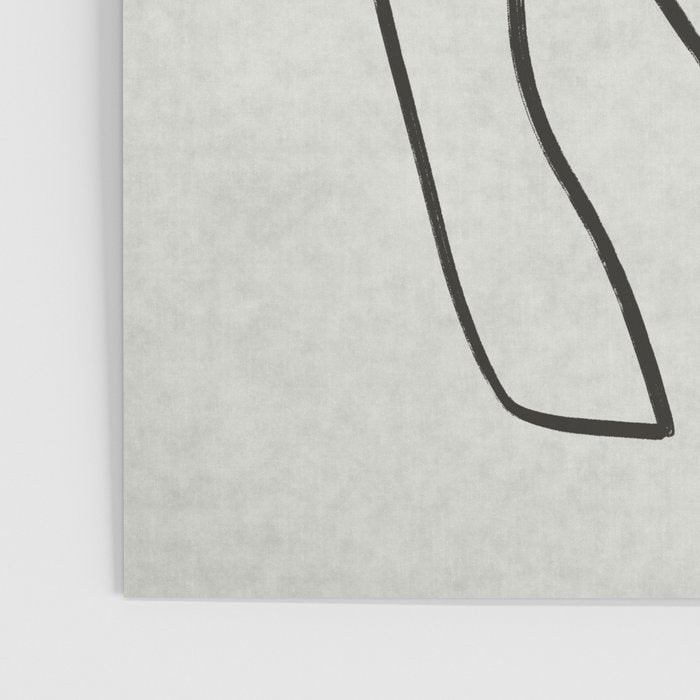 abstract graphic line intertwining Poster Gallery Image 3
