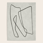 abstract graphic line intertwining Poster Gallery Image 4