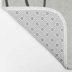 abstract graphic line intertwining Bath Mat Gallery Image 2