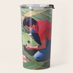 Hide and seek - Landscape Puzzle Travel Mug Gallery Image 2