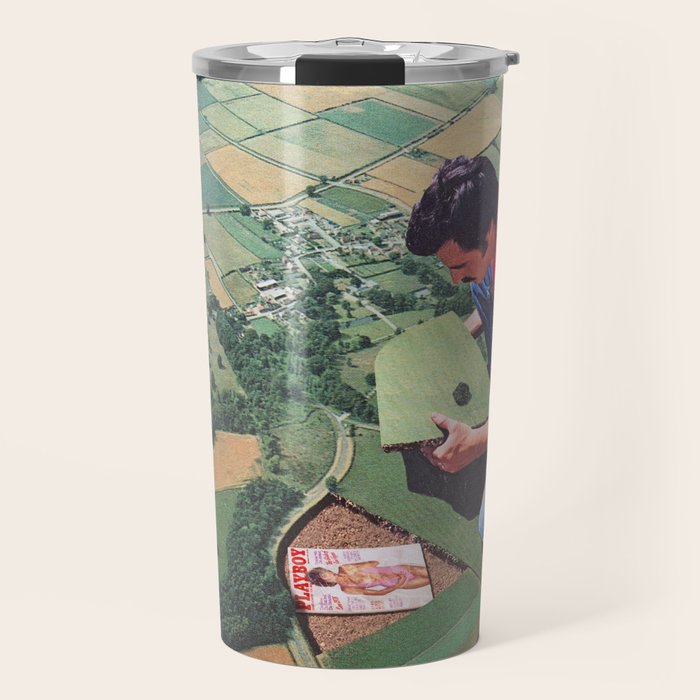 Hide and seek - Landscape Puzzle Travel Mug Gallery Image 1