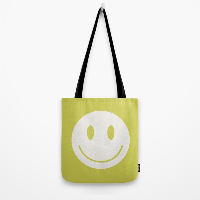 Happy Thoughts Lime Tote Bag Gallery Image 2