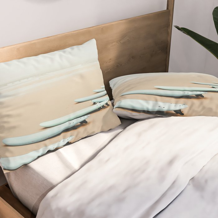 Out Surfing 2 Pillow Sham Gallery Image 2