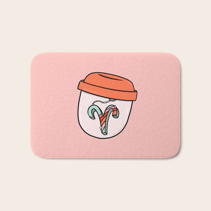 Aries Keychain Bath Mat Gallery Image 1