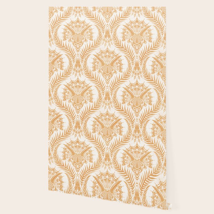 Triceratops Damask - Golden Wallpaper Gallery Image 2