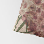 Garden Lilac Flower Painting in Purple & Peach Pillow Sham Gallery Image 4