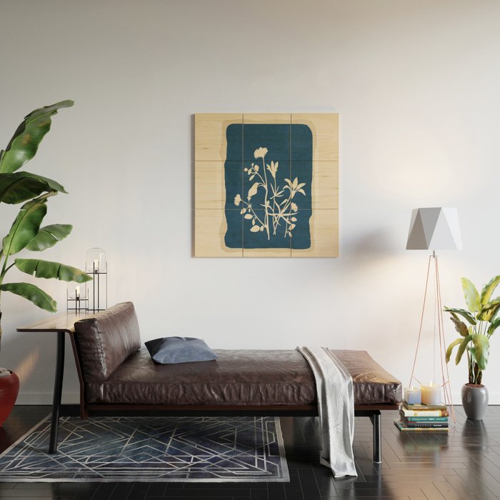 Leaf Design 21 Wood Wall Art Gallery Image 2