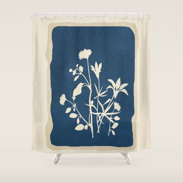Leaf Design 21 Shower Curtain Gallery Image 1