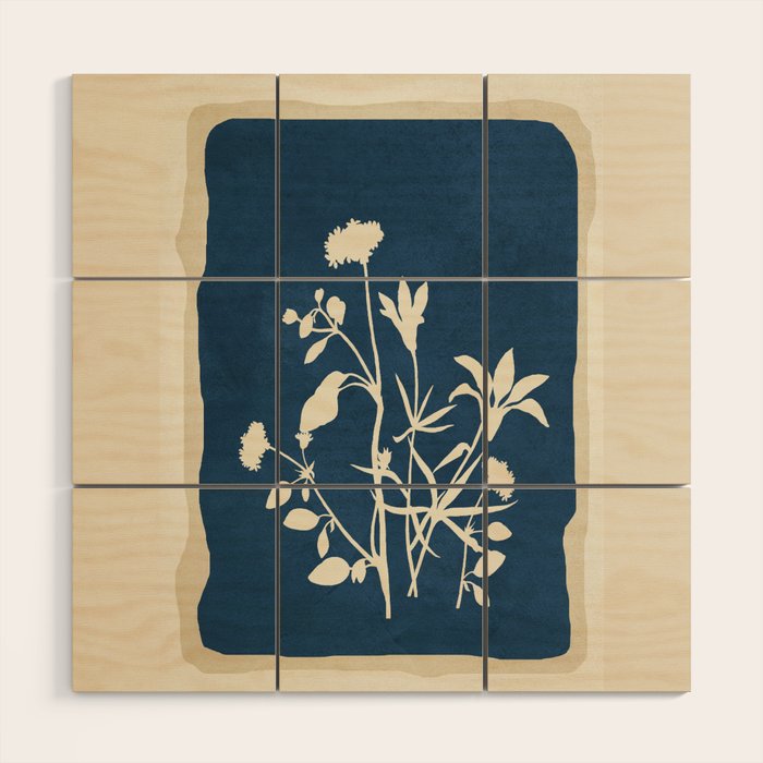 Leaf Design 21 Wood Wall Art Gallery Image 1