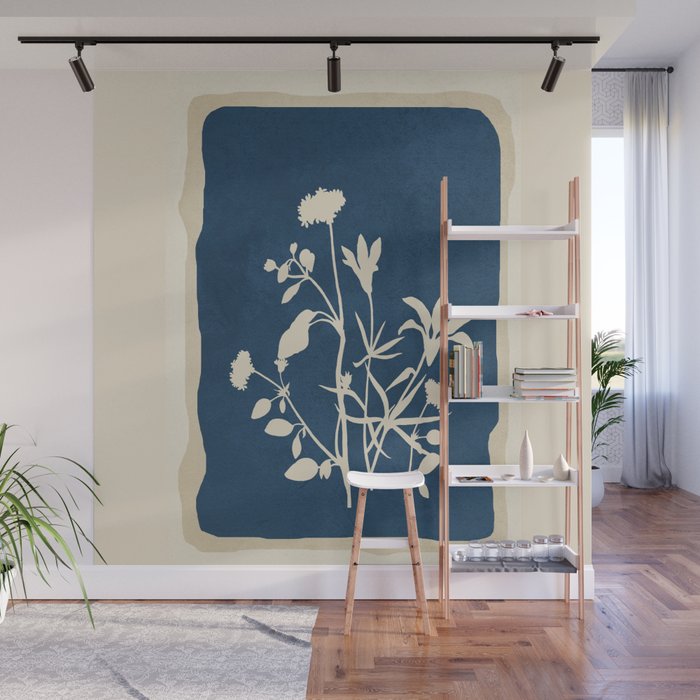 Leaf Design 21 Wall Mural Gallery Image 1
