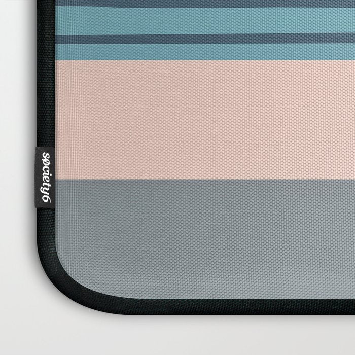 Surfer Graphic Beach Palm-Tree Camper-Van Art Laptop Sleeve Gallery Image 3