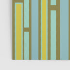 Geometric Portal 1 in Chartreuse Olive Blue Poster Gallery Image 3