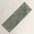 calming essentials loops sage green Yoga Mat Gallery Image 1