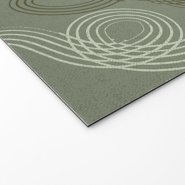 calming essentials loops sage green Welcome Mat Gallery Image 2