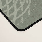 calming essentials loops sage green Desk Mat Gallery Image 4