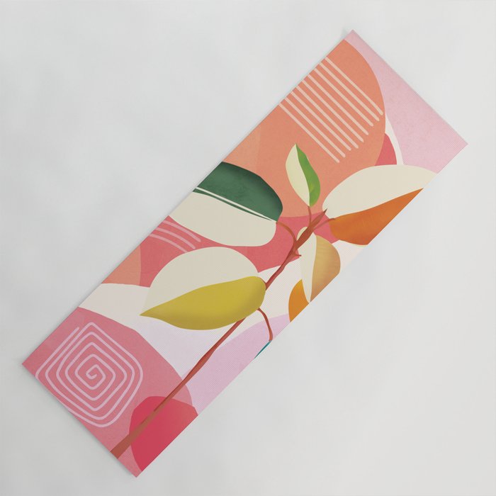 Colorful Branching Out 29 Yoga Mat Gallery Image 1
