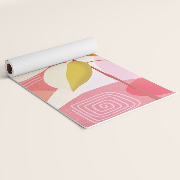 Colorful Branching Out 29 Yoga Mat Gallery Image 2