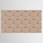 Retro Floral Beetles - vintage pastels Tablecloth Gallery Image 2