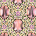 Retro Floral Beetles - vintage pastels Coffee Mug Gallery Image 2