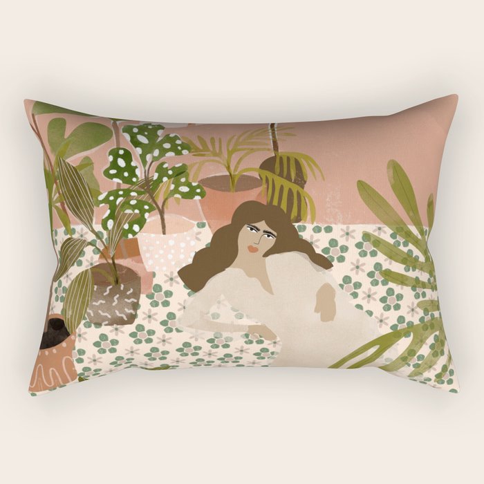 Bohemian Life Rectangular Pillow Gallery Image 2