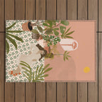 Bohemian Life Outdoor Rug Gallery Image 1