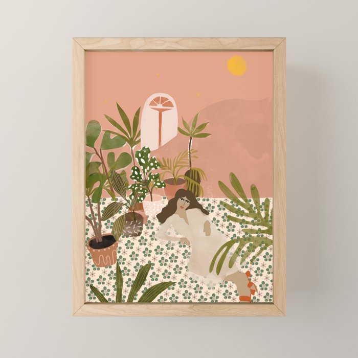 Bohemian Life Mini Art Print Gallery Image 1