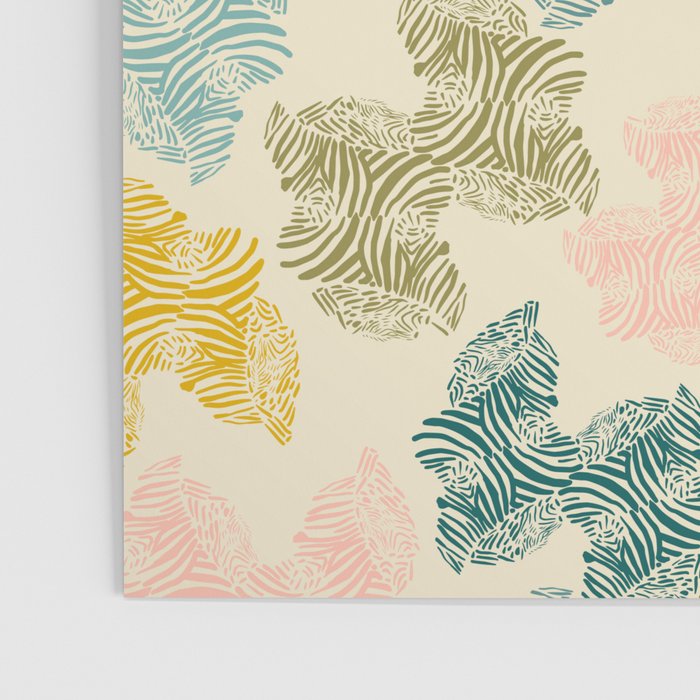 Wild Zebra Poster Gallery Image 3