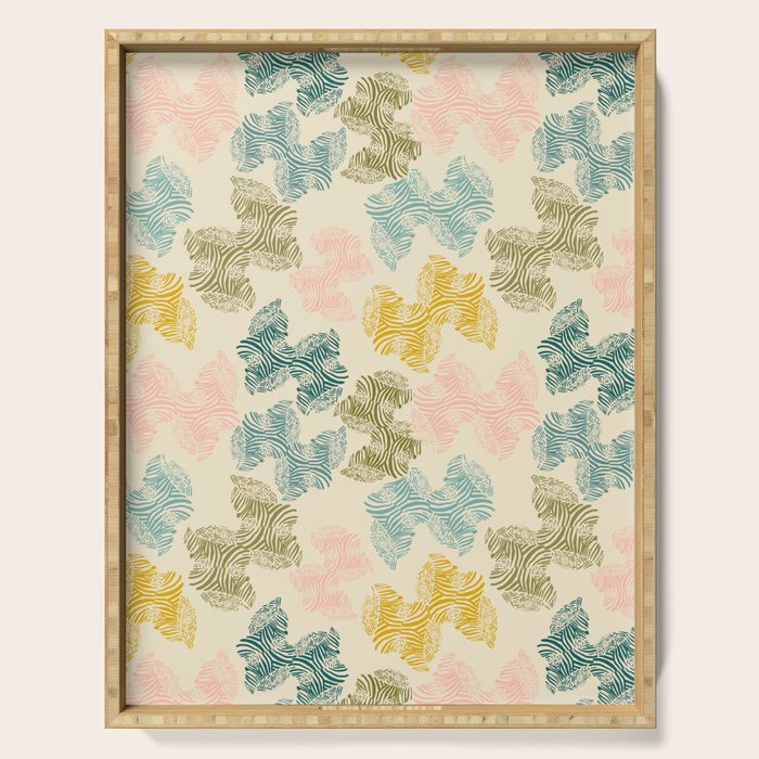 Wild Zebra Serving Tray Gallery Image 1