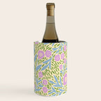 Botanical Garden - Lilac, Blue and Green  Wine Chiller Gallery Image 1