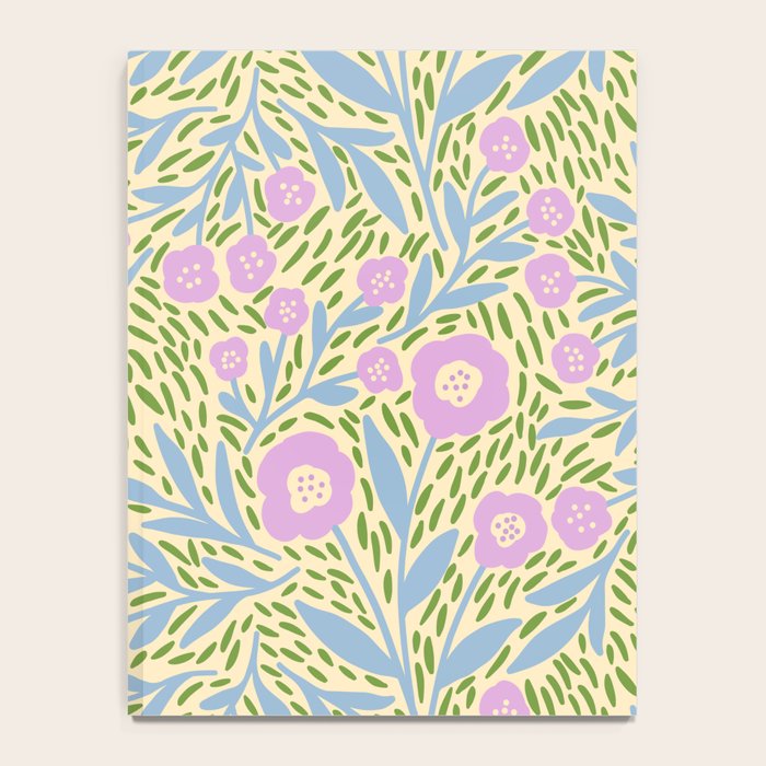 Botanical Garden - Lilac, Blue and Green  Notebook Gallery Image 4