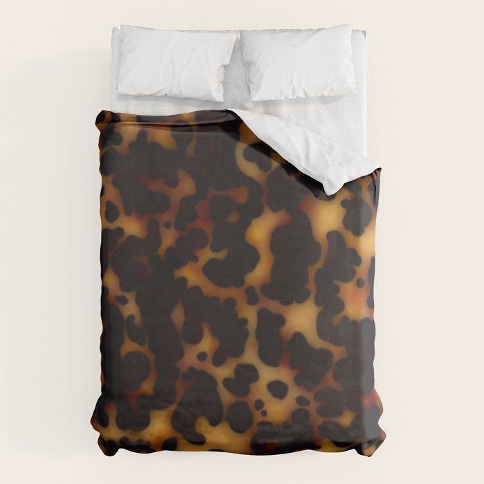 tortoiseshell tortoise shell  Duvet Cover Gallery Image 6