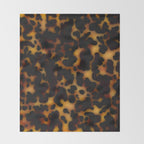 tortoiseshell tortoise shell  Throw Blanket Gallery Image 2
