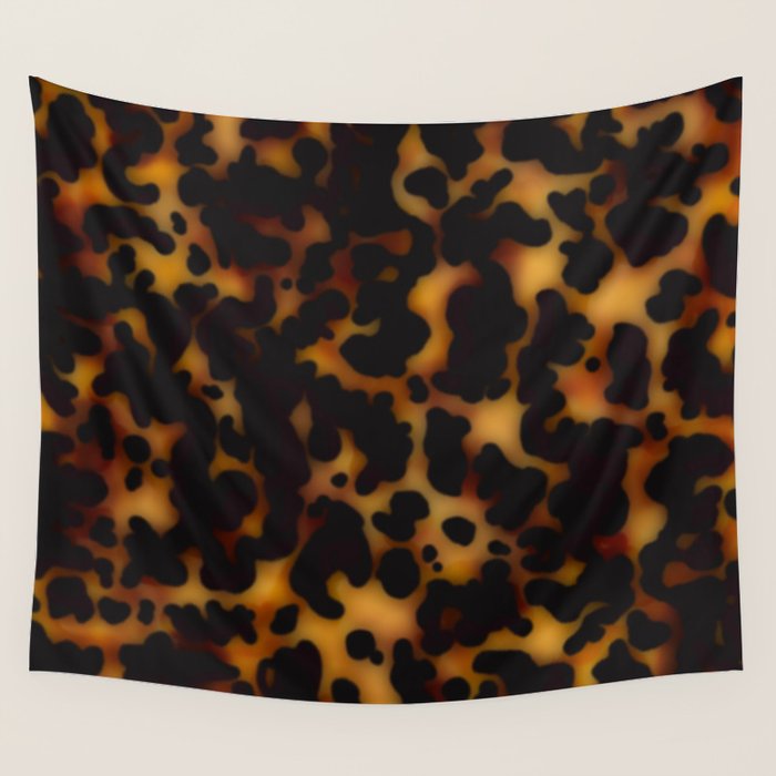 tortoiseshell tortoise shell  Wall Tapestry Gallery Image 1