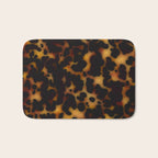tortoiseshell tortoise shell  Bath Mat Gallery Image 1