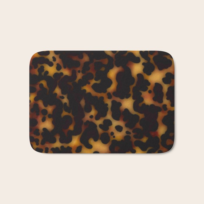 tortoiseshell tortoise shell  Bath Mat Gallery Image 1